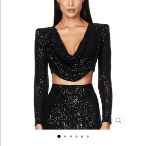 Nookie Pandora long sleeve crop